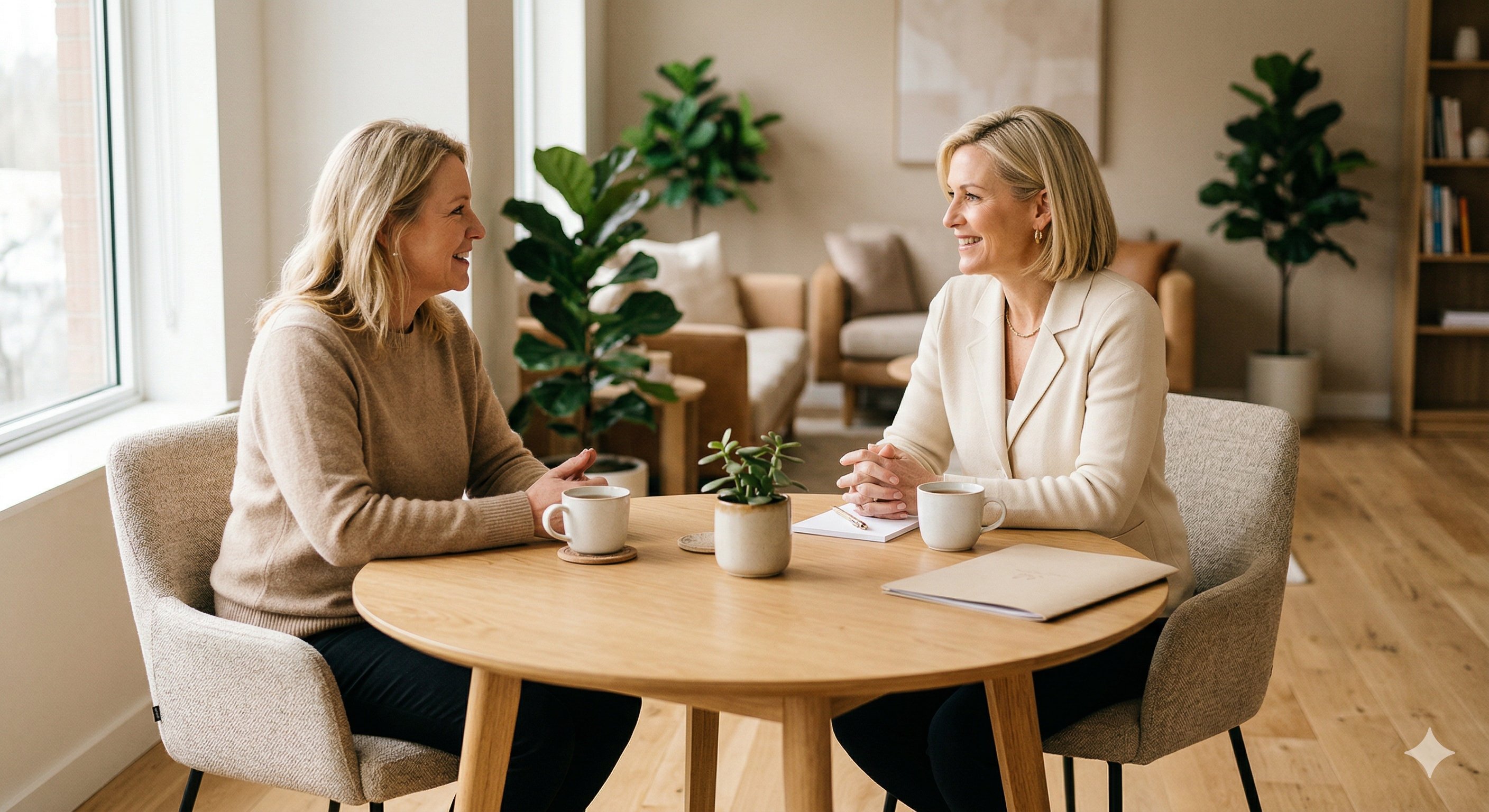 Consult - hormoon consulent in gesprek